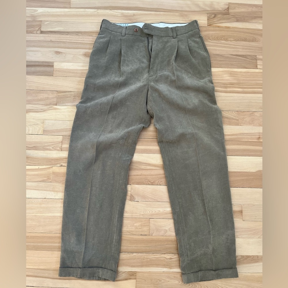 Corduroy cotton reel pants